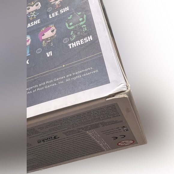 Funko POP Games League of Legends Ashe #02 Vinyl Figure Vaulted In Box - Picture 8 of 8